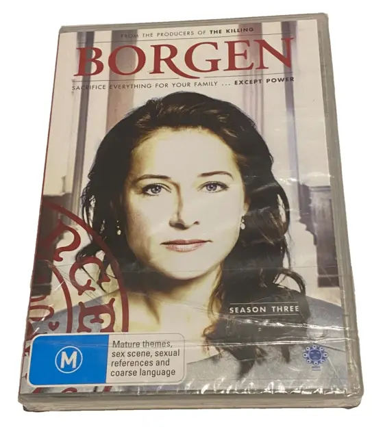 Borgen : Season 3 (DVD, 2013) New & Sealed Scandinavian Drama