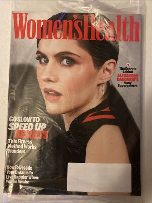 WOMEN'S HEALTH OCTOBER 2022 Alexandra Daddario New Sealed Free Shipping