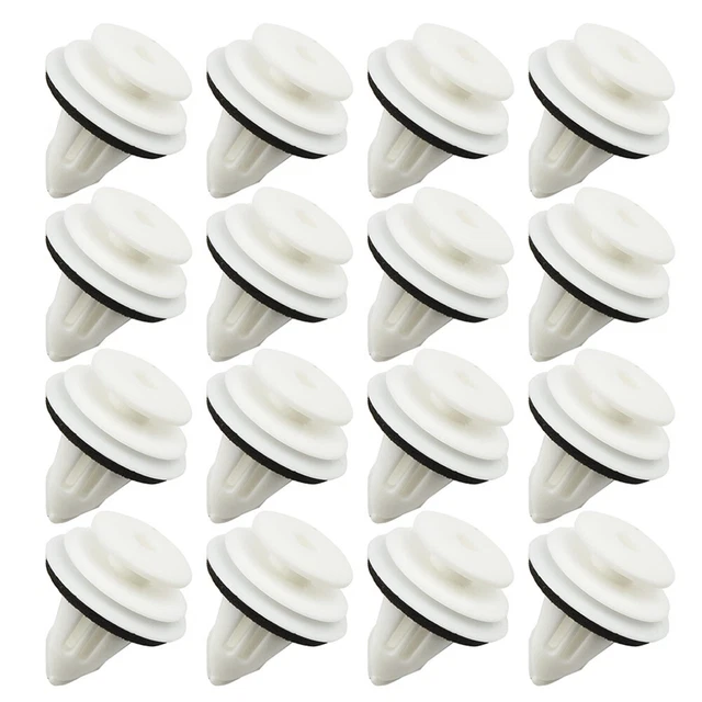 Lot De 40 Clips De Fixation Plastique Pour Pare-chocs Auto - Trou 9mm - Sourcing Map - 7