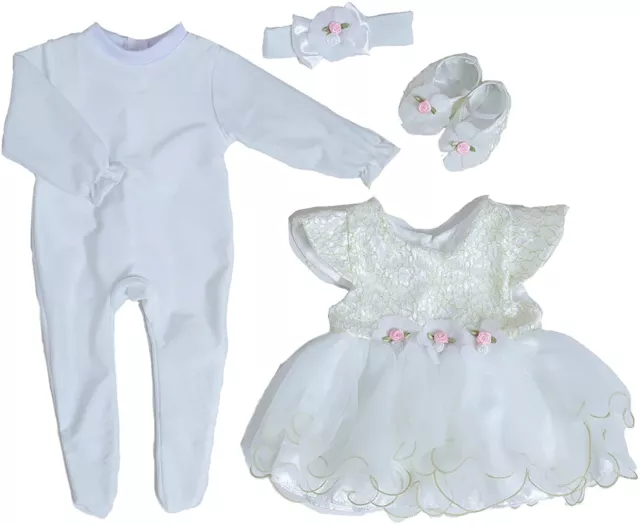 Reborn Dolls Clothes for 20-22 Inch Baby Boy Newborn Girl Dolls Jumpsuit Outfit
