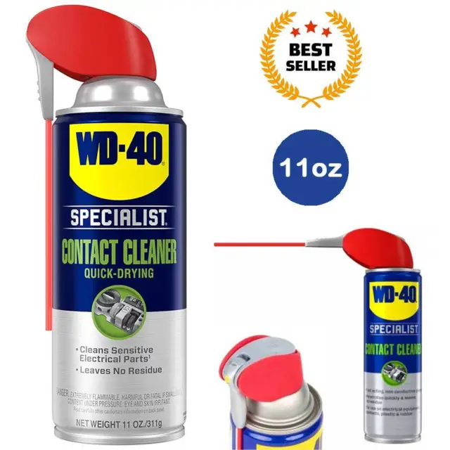 Spray Contact Cleaner WD-40 Specialist Electrical Contact Cleaner Spray 11 Oz