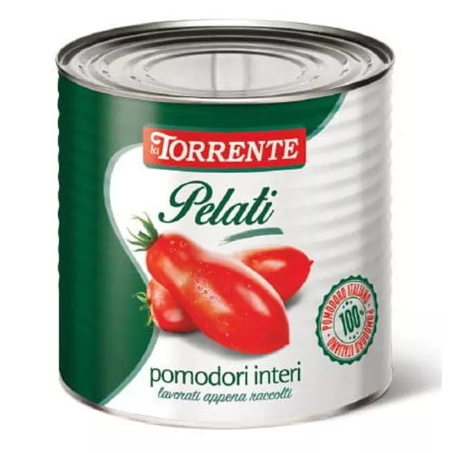 Tomates Pelados Enteras De 1Kg - La Torrente - de Cartón 12 Piezas