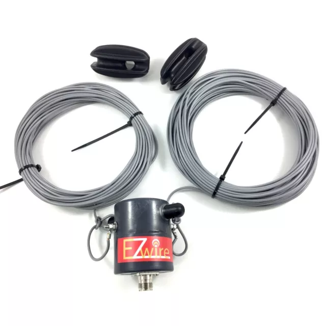 EZwire 6 (7) - Band Windom Antenne 80,40,30,20,17,11,10m L:40M Max. 500 Watt