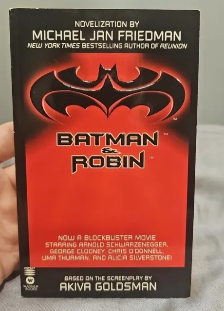 Batman & Robin By Michael Friedman 1997 1st Edition Movie Novelization Rare OOP
