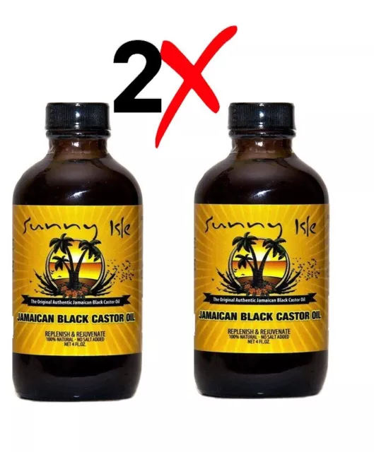 Sunny Isle Jamaican Black Castor Oil Strengthen & Nourishes 4oz