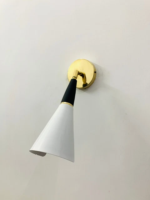 Brass SCICSO Wall Sconce Mid Century Light - Italian Diabolo Wall Sconces Lighti