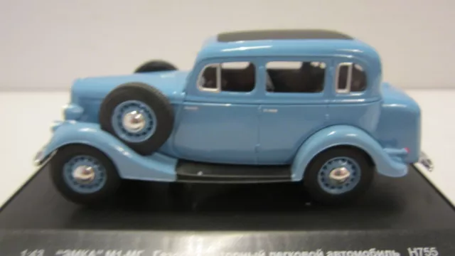 Automodell 1:43 (Seltenes), GAZ-M1 - MG "Emka", USSR, Nasch Avtoprom, OVP, Box.