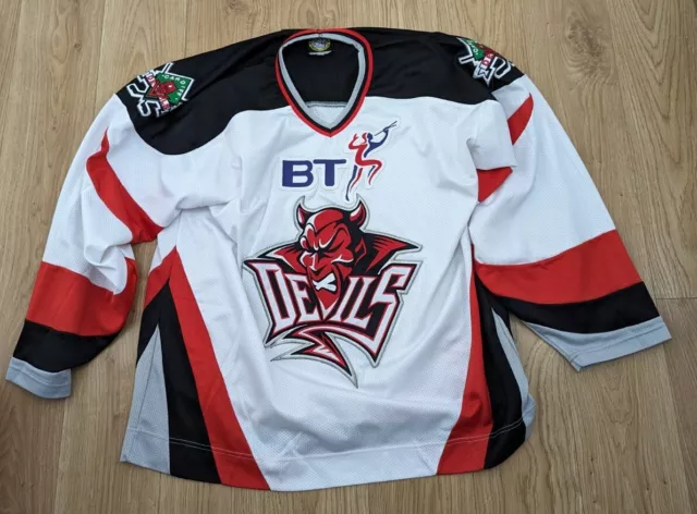 Cardiff Devils Ice Hockey Jersey Shirt