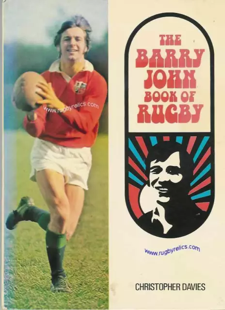 Barry John Book Of Rugby 1972 Welsh Annual Cardiff, Wales & British Lions