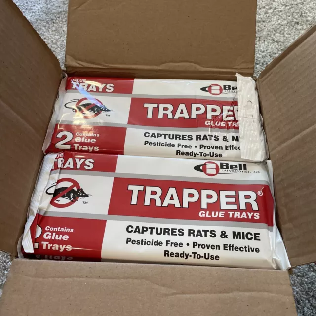 Rat Mouse Snake Glue Trays 24-pack Of 2 Each Traps Mouse, Rats 12455-WI-1