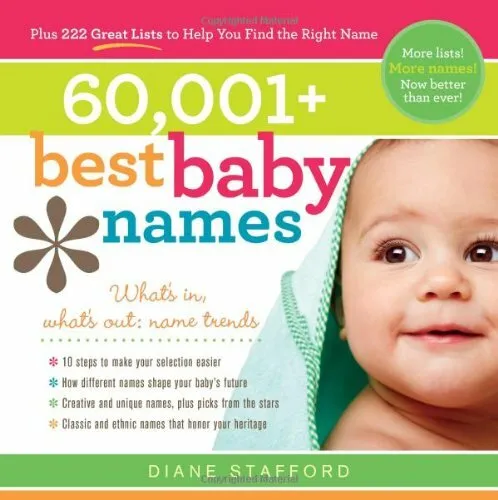 60,001 Best Baby Names-Diane Stafford