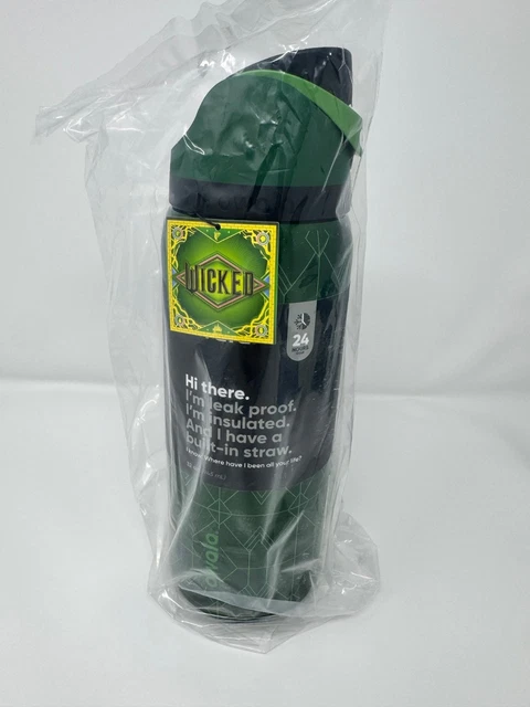 Owala Wicked For Good Elphaba 32oz Freesip Water Bottle New