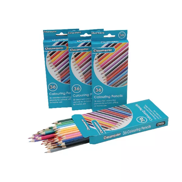 Classmaster Lápices de Colores Surtido CPW36 Pack De 36