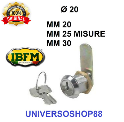 armadio armadietto Locks Adatto per cassetta postale 20mm 4 Pezzi serratura a cilindro cassetto cassetta postale e così via. 