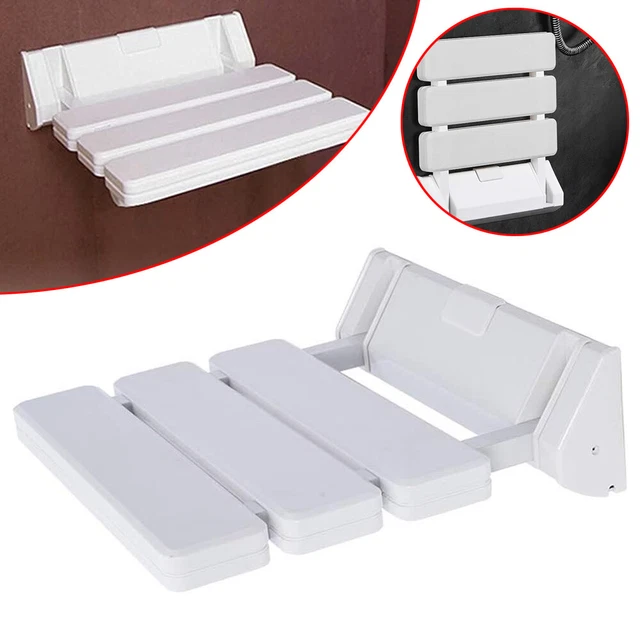 Klappbarer Duschsitz zur Wandmontage Dusch Duschhocker Badestuhl Duschstuhl NEU
