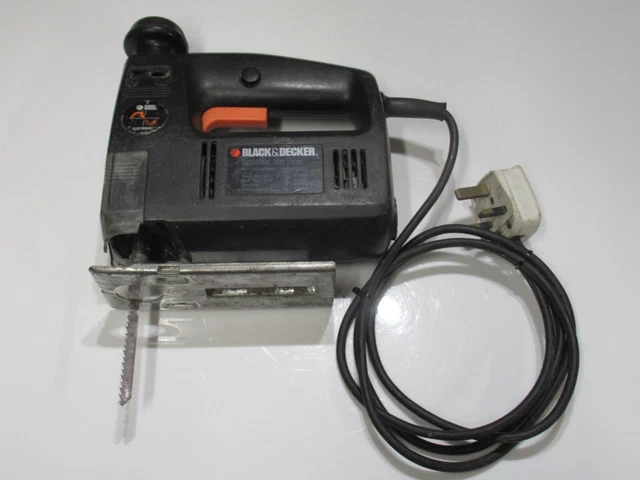 SUPERB VINTAGE BLACK Decker BD538SE Scrolling Jigsaw Variable Speed 350W 14.95 PicClick UK