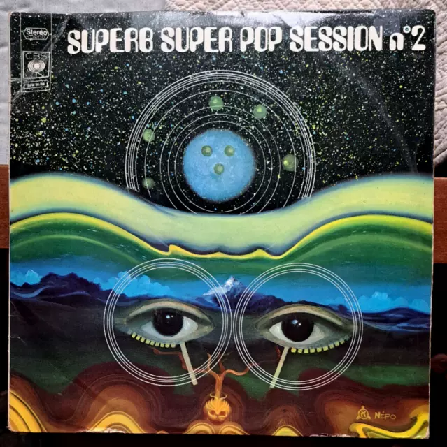 2 Vinyl 33t - Superb Super Pop Session N° 2 -Compilation Pop-Rock 70