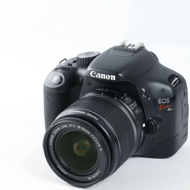 Canon EOS Kiss X4 EF-S Canon EOS kiss X4/EFS-18-55mm IS (良品） 12-
