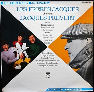 Intrattenimento Musica e video Musica Vinili Jacques Prévert chanté par Mouloudji  Coffret Vinyles Lp 33 tours 
