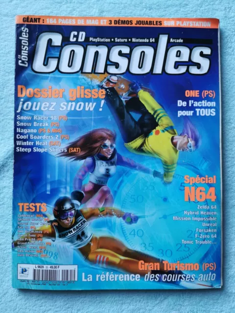 jeux vidéo magazine CD CONSOLES -