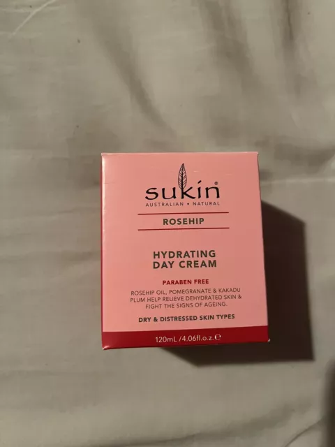 Sukin Rose Hip Hydrating Day Cream 120Ml