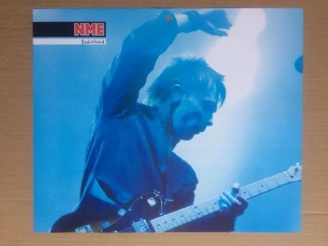 RADIOHEAD Original Vintage "NME Calendar" Poster (SP)