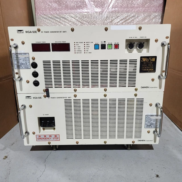 Daihen Wga-50E,3D80-000602-12,2Mhz 5Kw Rf Power Generator Working Free Ship