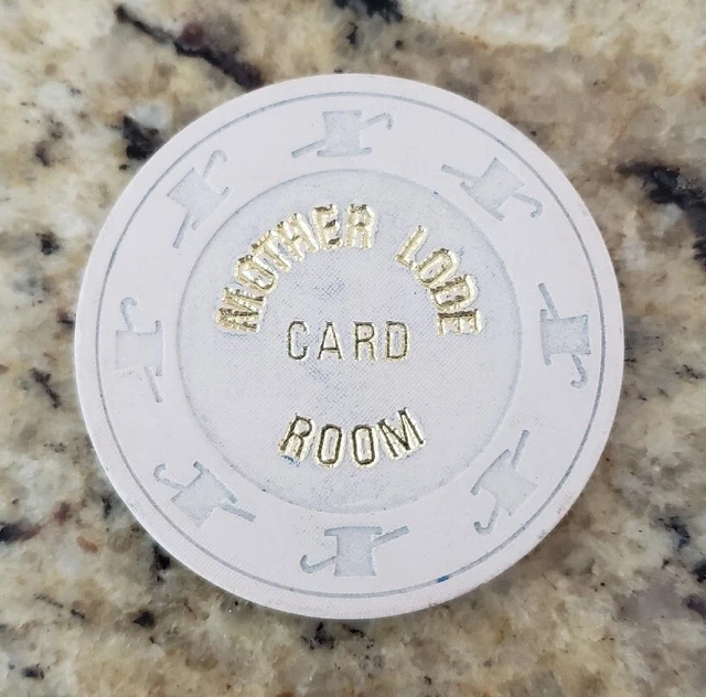 50 Cent Mother Lode Card Room Merced California Casino Chip