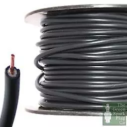 5mm HT Ignition Lead Cable - Wire Core PVC Black