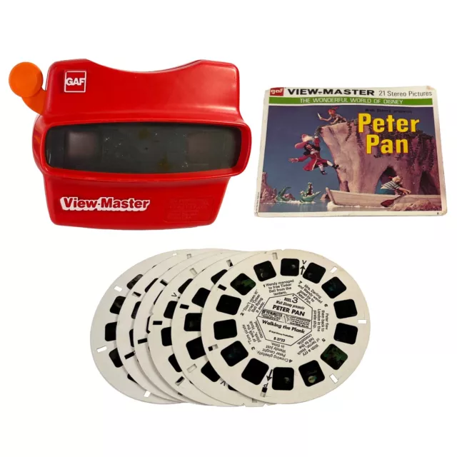 VINTAGE RED GAF View-Master & 11 Disc Reels, Made In USA, Disney, Muppets  Etc $31.00 - PicClick AU
