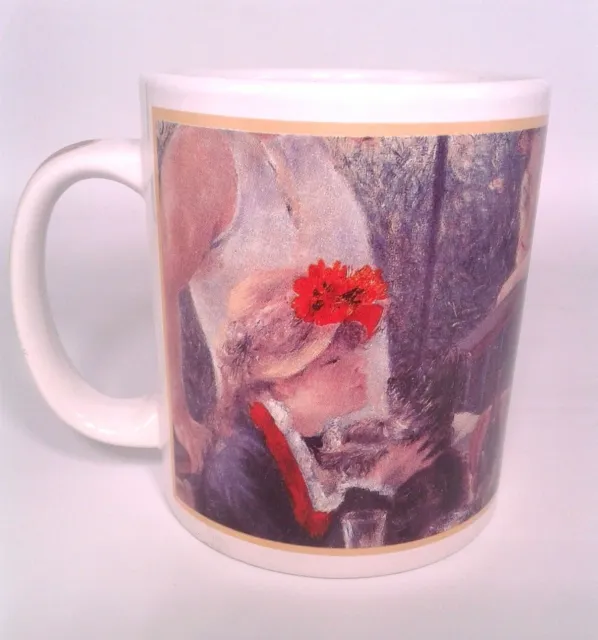 Renoir Painting Coffee Cup "Luncheon of the Boating Party" Cafe Arts