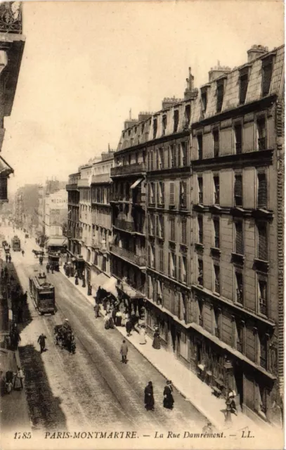 CPA AK PARIS 18e Montmartre. La Rue Damremont (534309)