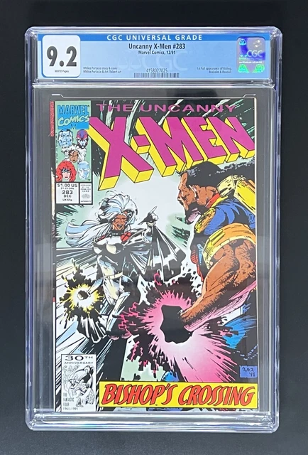 Uncanny X-Men #283 12/91 Marvel ComicsGrade: 9.2 WHITE 
