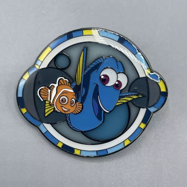 Disney Pixar FINDING NEMO Stained Glass Pin Loungefly Dory New Open Box