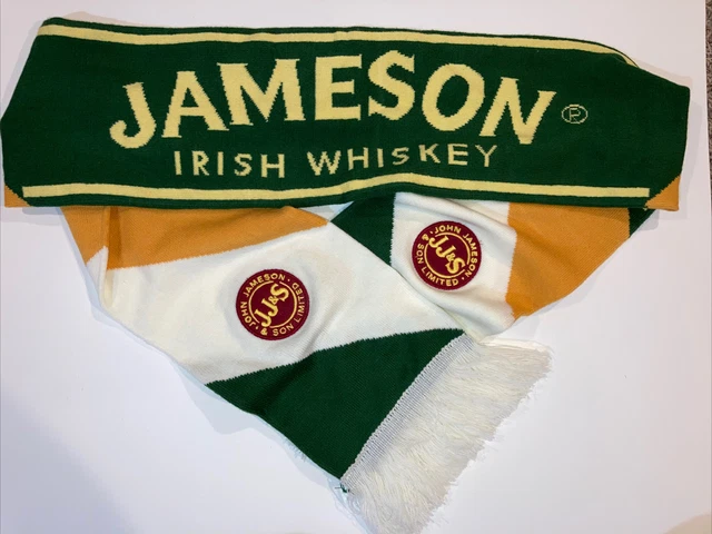 JAMESON Irish Whiskey Winter Supporter SCARF JJ&S Limited Edition Soccer Style