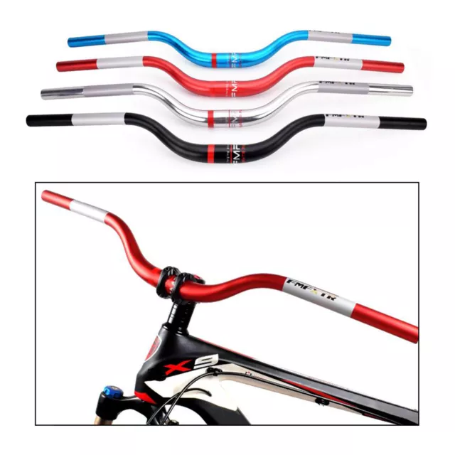 Mountain Bike Handlebar Lightweight MTB 31.8mm High Rise Riser Bar Component