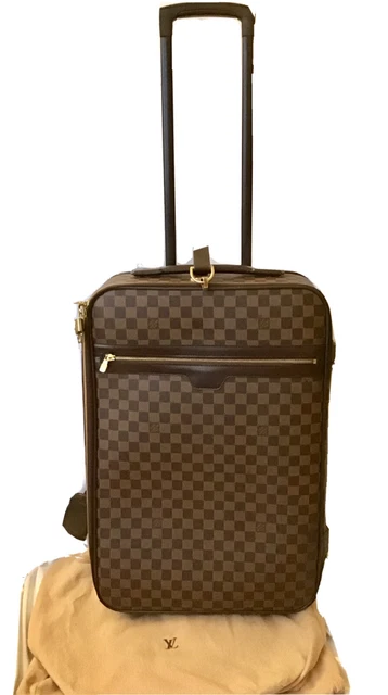 LOUIS VUITTON PEGASE 55 damier ebene rolling trolley cabin luggage