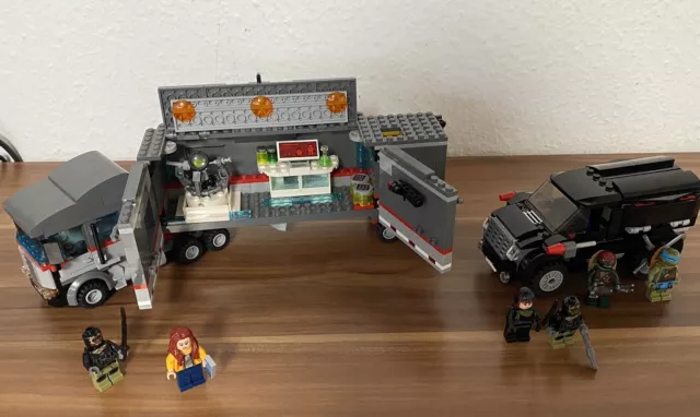 LEGO 79116 Teenage Mutant Ninja Turtles: Flucht mit dem Sattelzug  Vollständig!!