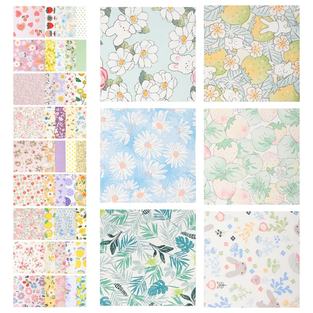 1 sacchetto cuciture trapunta fogli di tessuto panni trapunta fai da te patchwork trapunta - panni di cotone