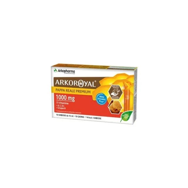 ARKOPHARMA Arkoroyal Royal Pappa Premium - Vitamins Supplement 10 Unidose