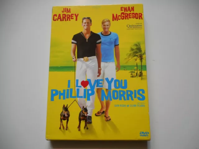 DVD - I LOVE YOU PHILLIP MORRIS / JIM CARREY - EWAN McGREGOR - ZONE 2