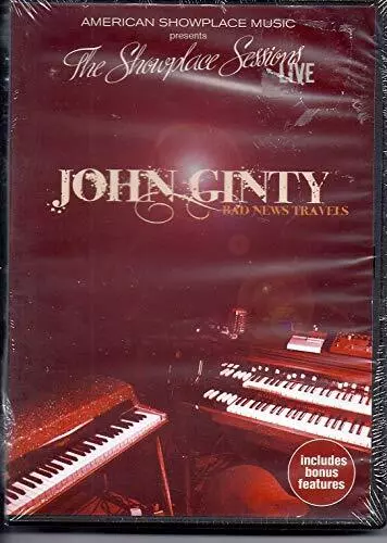 John Ginty  Bad News Travels - New DVD - J72z