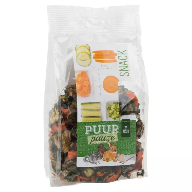 Witte Molen Puur Pauze Verdura Snack 100 G, Nagersnack, Nuovo