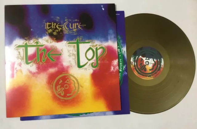 THE CURE - THE TOP - VINYL COLOURED GOLD LP 180g. LIMITED ED. NUMBERED EU2012 NM