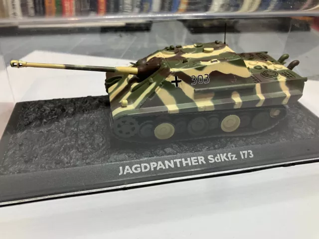 editions Atlas 1/72 Char allemand WW2 Jagdpanther SdkfZ 173