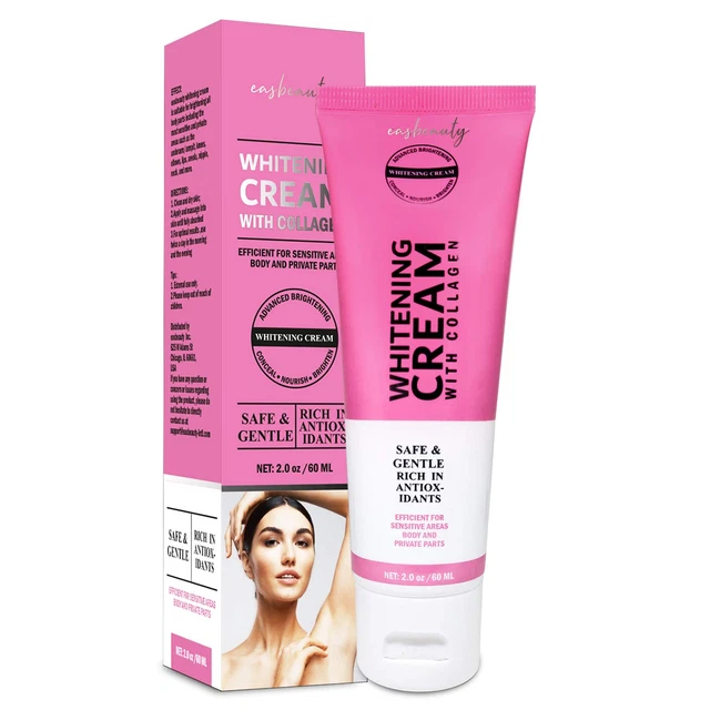 Crema correctora de manchas oscuras easbeauty Naturals - crema blanqueadora con colágeno