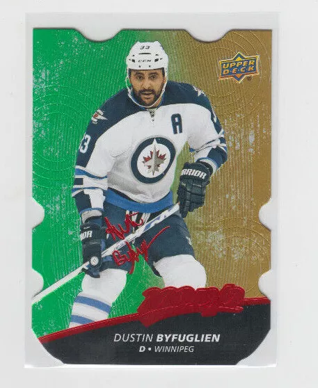 17/18 UD MVP Winnipeg Jets Dustin Byfuglien Colors and Contours card #110