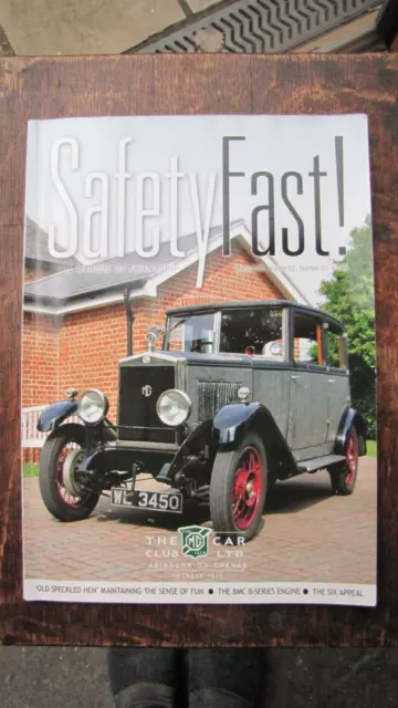 Safety Fast! MG Car Club Magazine.  - March. 2018.