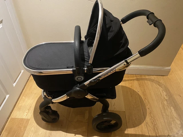 iCandy Peach Pushchair Carrycot Stroller - Black.