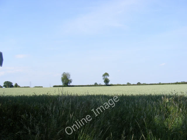 Photo 6x4 Footpath to World's End Road Saxtead Little Green Off Chapel Ro c2011
